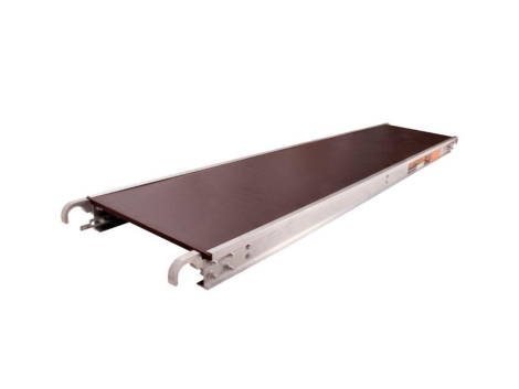 Plateforme aluminium échafaud 7pi x 19po