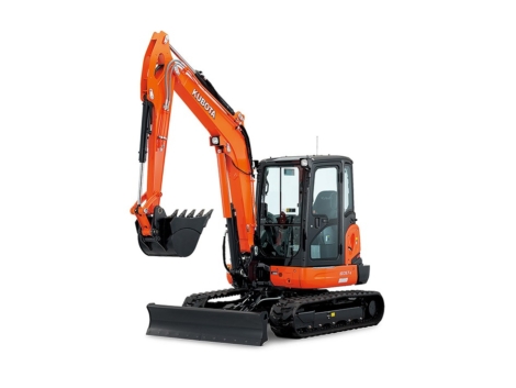 Pelle excavatrice chenille acier KX040