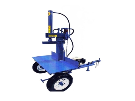 Fendeuse bleue verticale avec suspension